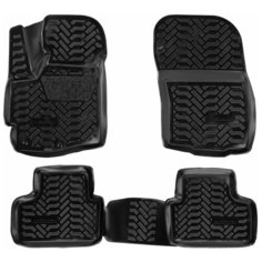 Комплект ковриков салона Airline ACM-PS-46 4 шт. черный