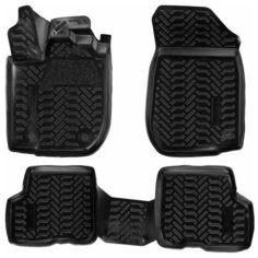 Комплект ковриков салона Airline ACM-PS-58 4 шт. черный