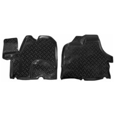 Комплект ковриков салона Airline ACM-PS-24 2 шт. черный