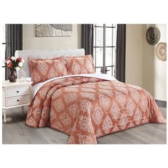 Комплект с покрывалом Cleo Versailles 240х260 см, красный