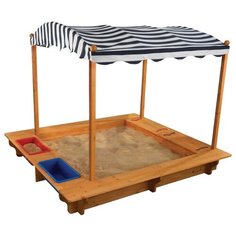 Песочница KidKraft с навесом 00165, 163х153 см, натуральный