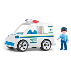 Машинка Efko 33211EF-CH, 17 см, белый/синий ЭФКО