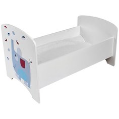 PAREMO Кроватка для кукол Крошка Ви (PFD120-03) белый