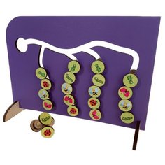 Головоломка PAREMO Сортер Насекомые (PE720-122) фиолетовый