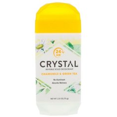 Crystal дезодорант, стик, Chamomile & Green Tea (solid), 70 г ​Crystal