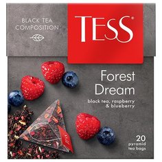 Чай черный Tess Forest dream в пирамидках, 20 шт.