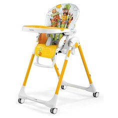 Стульчик для кормления Peg-Perego Prima Pappa Follow Me ПВХ, fox & friends