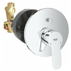 Смеситель для ванны с подключением душа Grohe BauEdge 29079000 однорычажный встраиваемый