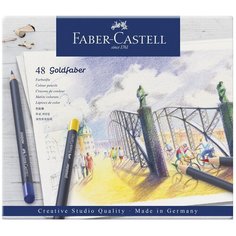 Faber-Castell Карандаши цветные Goldfaber, 48 цветов (114748)