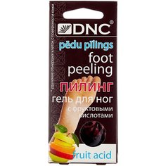 DNC Гель-пилинг для ног с фруктовыми кислотами, 40 мл