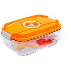 STATUS Контейнер вакуумный VAC-REC-14, 15.5x22.5 см, orange