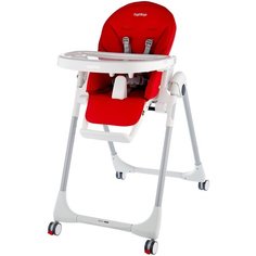 Стульчик для кормления Peg-Perego Prima Pappa Follow Me ПВХ, fragola