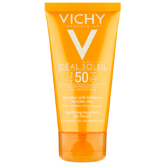 Vichy эмульсия Capital Ideal Soleil Mattifying Face Dry Touch, SPF 50, 50 мл