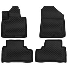 Комплект ковриков салона ELEMENT CARKIA00001 4 шт. черный