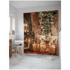 Штора для ванной JoyArty Подарки для семьи 180х200 (sc-78656)