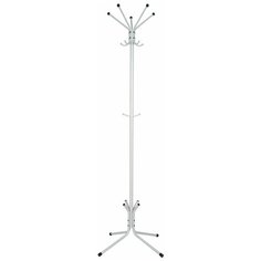 Напольная вешалка ЗМИ Луч 5 белое серебро