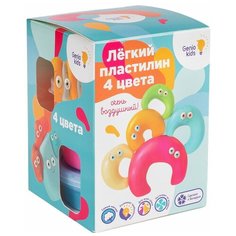 Масса для лепки Genio Kids 4 цвета (TA1714)