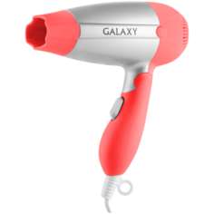 Фен GALAXY GL4301, серебристый/коралловый