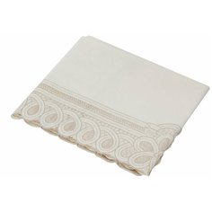 Скатерть Towa Ажурная Pretty 120х150 см бежевый