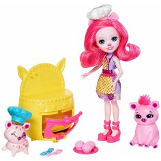 Набор с куклой Enchantimals Друзья Пекари Пэтти Пиг, 15 см, FJJ28