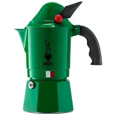 Гейзерная кофеварка Bialetti Break Alpina (3 порции), зеленый
