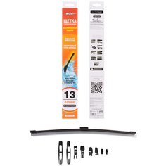 Щетка стеклоочистителя бескаркасная Airline AWB-R-325 325 мм, 1 шт.