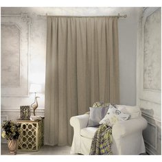 Портьеры Amore Mio RR SOFT-2ST на ленте 270 см бежевый