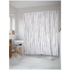 Штора для ванной JoyArty Дождевой ливень 180х200 (sc-19775)