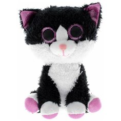 Мягкая игрушка Fancy Кот Фенсик чёрно-белый 23 см