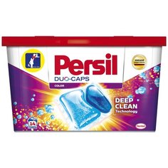 Persil капсулы Duo-Caps Color, контейнер, 14 шт.