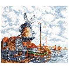 Палитра Набор для вышивания Голландский пейзаж 28 х 24 см (07.018)