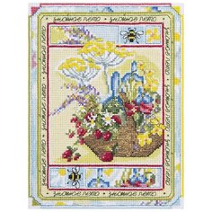 Klart Набор для вышивания Времена года. Лето 16 x 21 см (8-100)