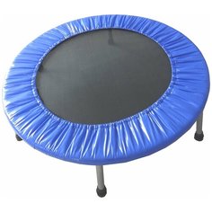 Каркасный батут ECOS BT4-1 101х101х23 см синий/черный