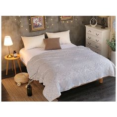 Плед Cleo Moreska 150х200 см, светло-серый