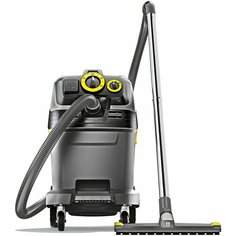 Профессиональный пылесос KARCHER NT 40/1 Tact Te L, 1380 Вт, серый