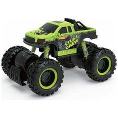 Монстр-трак Hot Wheels Stunt Crew (Т14093) 1:16, зеленый