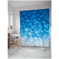 Штора для ванной JoyArty Геометрическая абстракция 180х200 (sc-14486)