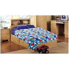 Плед texREPUBLIC Воздухоплавание 110х140 см синий