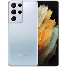 Смартфон Samsung Galaxy S21 Ultra 5G 12/128GB, Серебряный фантом