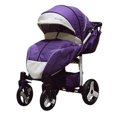 Прогулочная коляска Lepre Rally, фиолетовый/белый