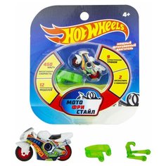 Мотоцикл Hot Wheels Мотофристайл (Т16717), белый