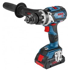 Аккумуляторная ударная дрель-шуруповерт BOSCH GSB 18V-110 C Li-ion 5 А·ч 18 В x2 L-BOXX