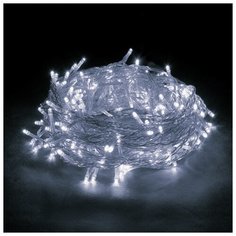 Гирлянда Vegas Занавес 55094/55023 (100 х 200 см), 96 ламп, холодный белый/бесцветный провод