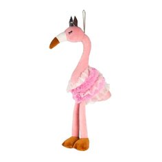Мягкая игрушка Maxitoys Luxury Фламинго в юбочке и короне 26 см
