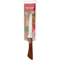 Нож филейный Attribute Forest, лезвие 15 см, коричневый