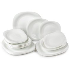 Столовый сервиз Luminarc Carine White, 6 персон, 18 предм., белый