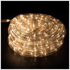 Гирлянда NEON-NIGHT Дюралайт, 121-326-06 600 см, 144 ламп, теплый белый/белый провод