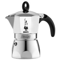 Гейзерная кофеварка Bialetti Dama (120 мл), серебристый