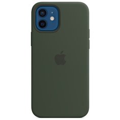Чехол-накладка Apple MagSafe силиконовый для iPhone 12/iPhone 12 Pro кипрский зелёный