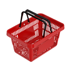 Корзина Европос Групп Rock красный